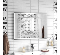 Зеркало для ванной комнаты Sting c  LED-подсветкой и сенсорным выключателем